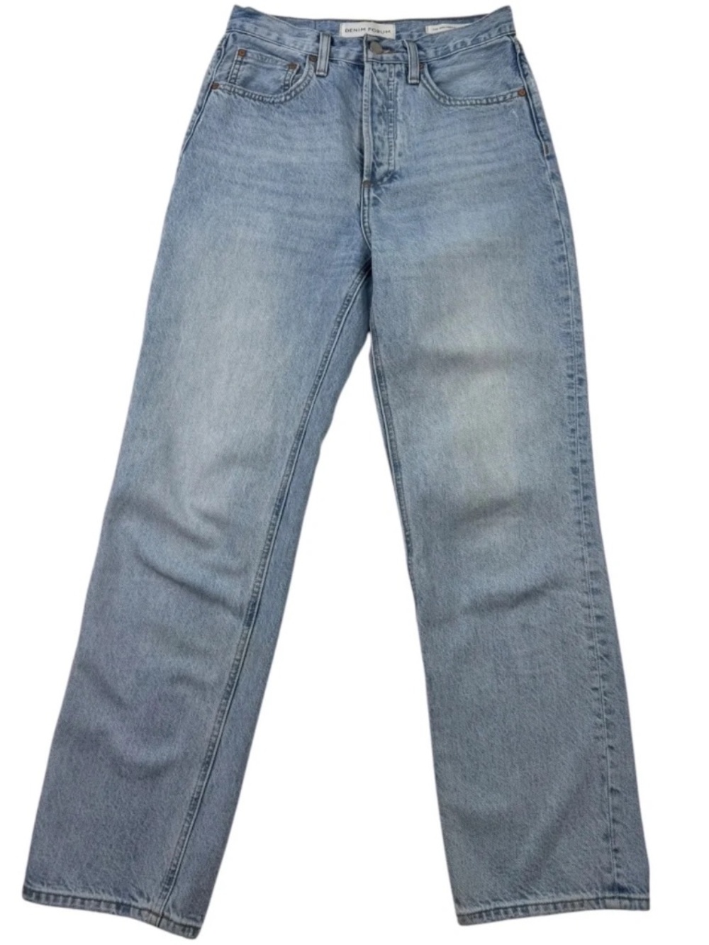 Denim Forum The Joni High Rise Loose Jeans Light Wash Size 24 29L